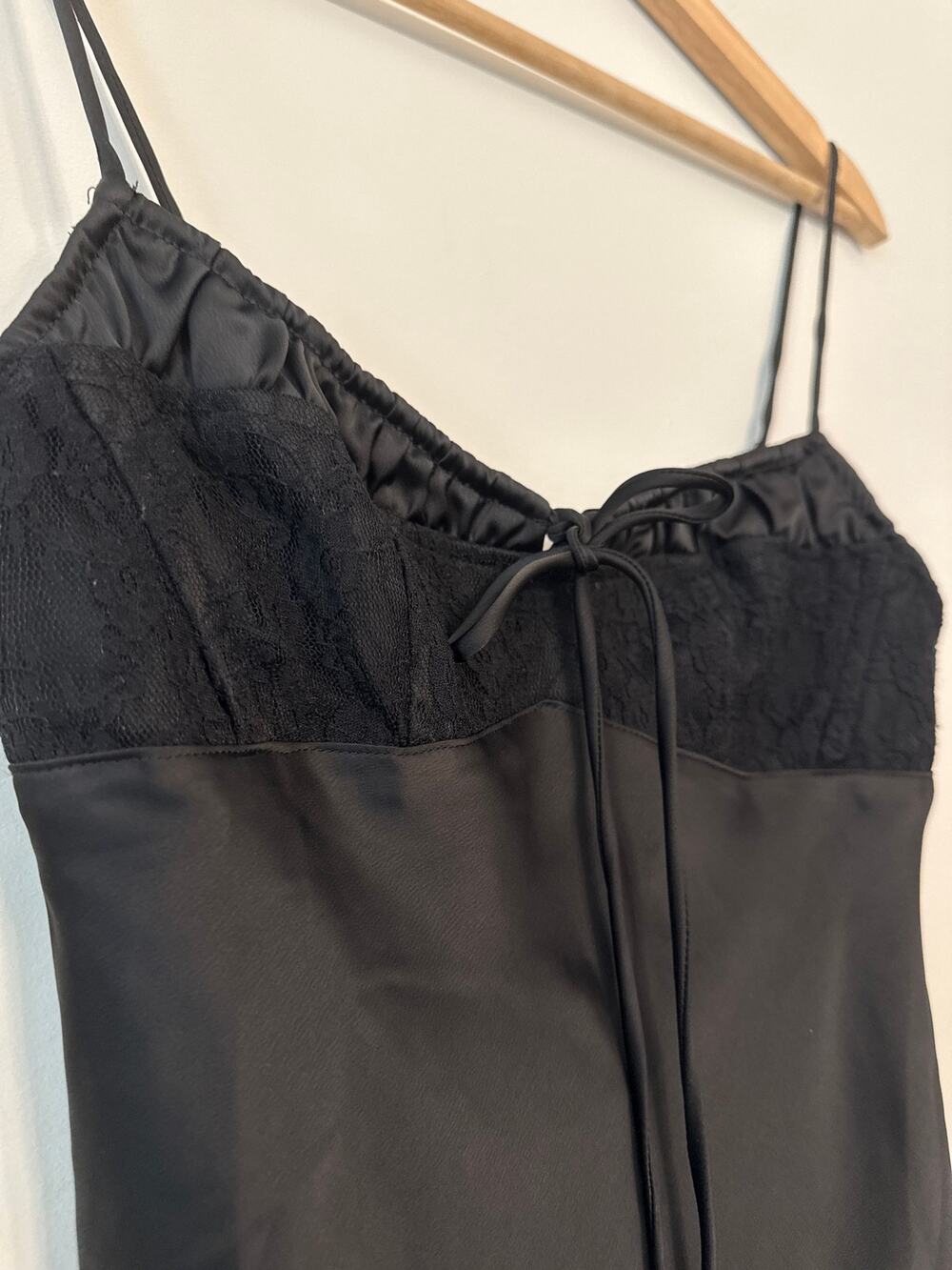 Urban Outfitters Lace Satin Slip Dress Size XS